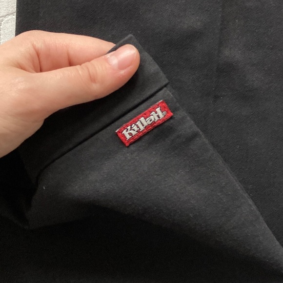 VTG 00s Low Rise Front Pleated Killah Flare Pants ♠️ - Picture 5 of 10